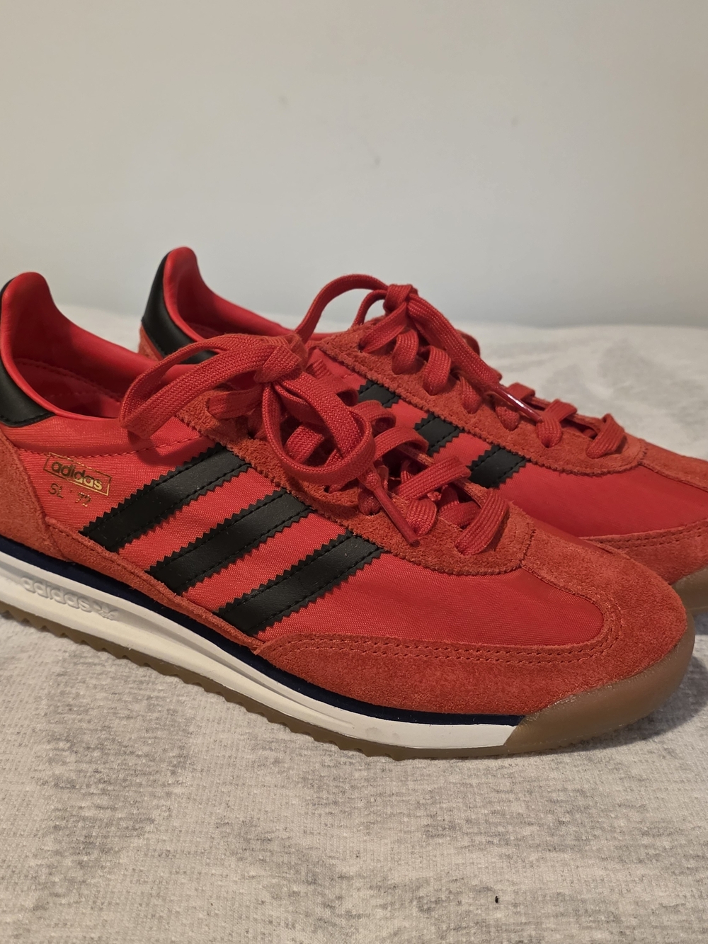 Adidas Red SL 72 Men's Retro Sneaker